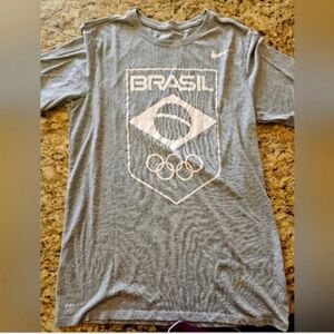 Nike Gray Brasil Graphic Tee